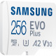 CARD 256GB Samsung EVO PLUS microSDXC UHS-I U3 inkl. SD Adapter