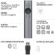 Logitech wireless Presenter Spotlight Schiefer-Grau