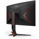 68,8cm/27inch (2560x1440) AOC Gaming CQ27G2S/BK 16:9 QHD Curved 1ms 165Hz HDR10 HDMI DP Black/Red