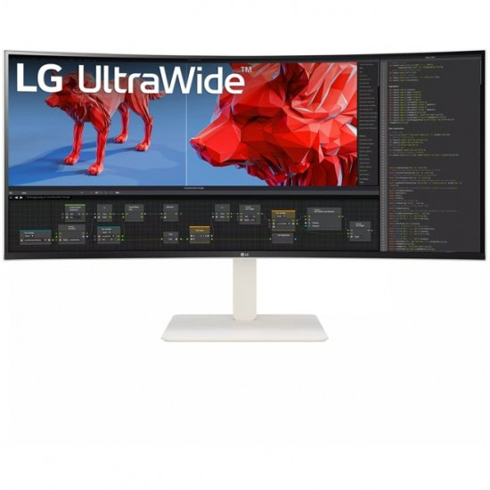 96,5cm/38inch (3840x1600) LG 38WR85QC-W Gebogen Nano IPS WQHD+ 2x HDMI DP 1ms USB-C LS 144 Hz