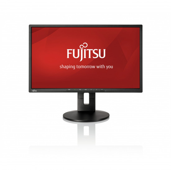 54,6cm/21,5'' (1920x1080) Fujitsu B22-8 TS Pro 16:9 5ms IPS DVI-D VGA DisplayPort VESA Pivot Speaker Full HD -LED- Black