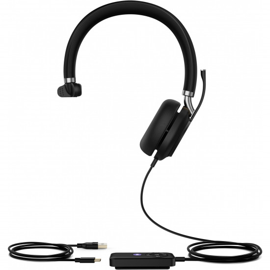 Yealink UH38 Mono Microsoft Teams-W/O BATUSB-C USB-Headset