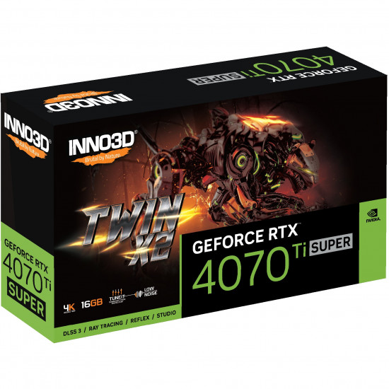 RTX 4070 Ti Super 16GB Inno3D Twin X2 GDDR6X