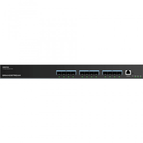 12P Grandstream GWN7832, 12x 10-Gigabit-SFP+-Ports, Layer-3-Aggregations-Switches