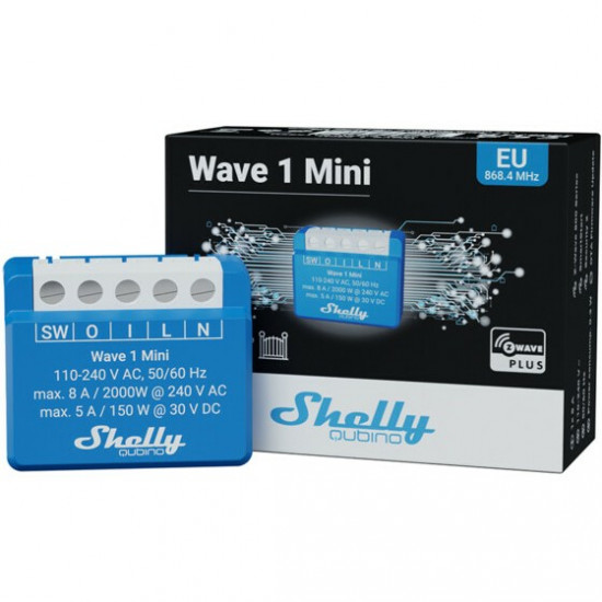 Shelly Relais inchWave 1 Miniinch Z-Wave