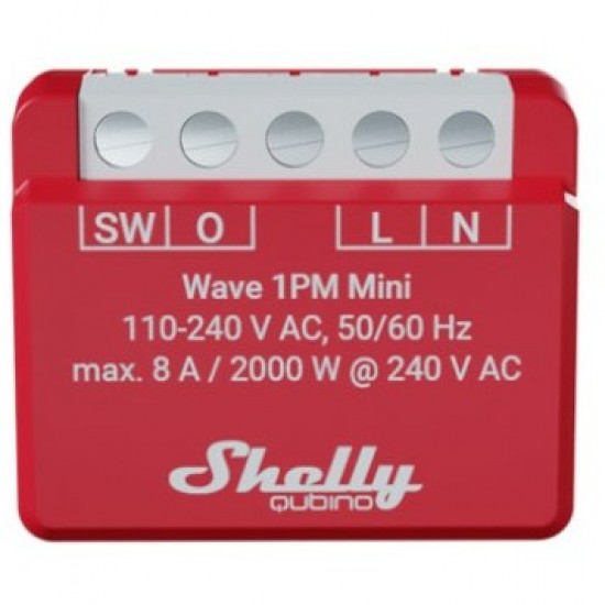 Shelly Relais inchWave 1PM Miniinch Z-Wave