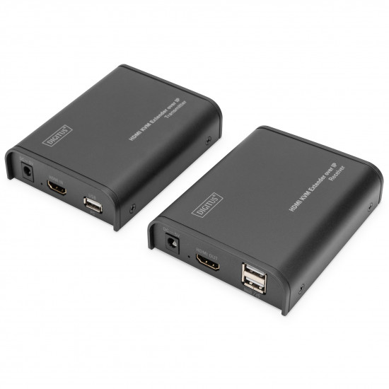 Digitus DS-55202 HDMI IP KVM-Extender Set FullHD/60Hz 120m