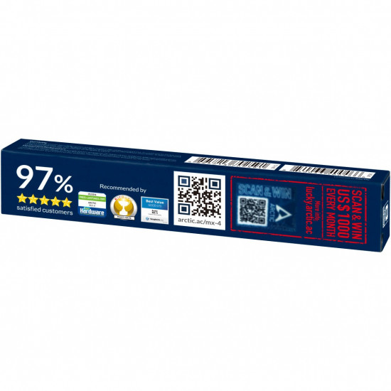 MX-4 High Performance W rmeleitpaste mit Spachtel - W rmeleitpaste - 2,5 g/cm - Blau - 4 g - 1 St ck(e) - 24 mm