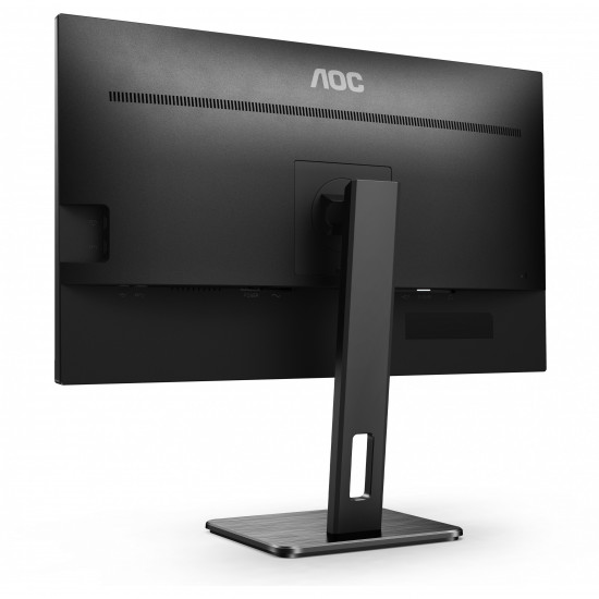 68,6cm/27inch (3840x2160) AOC U27P2CA 16:9 4K IPS 4ms 60Hz HDMI DP USB-C Pivot Black