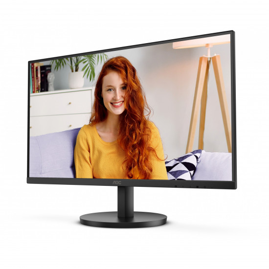 68,6cm/27inch (1920x1080) AOC Basic-line 27B3HMA2 16:9 FHD VA 4ms 100Hz HDMI VGA Speaker Black