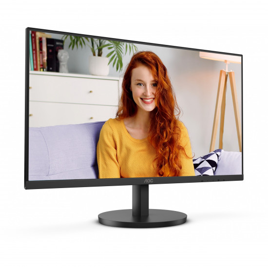 68,6cm/27inch (1920x1080) AOC Basic-line 27B3HMA2 16:9 FHD VA 4ms 100Hz HDMI VGA Speaker Black