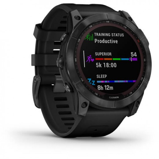 Garmin fenix 7X Solar black