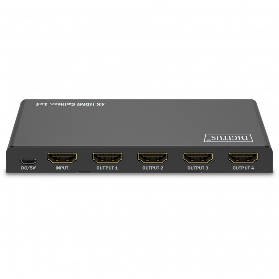 Digitus 4K HDMI Splitter 1 Input 4 Output