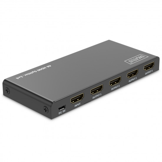 Digitus 4K HDMI Splitter 1 Input 4 Output