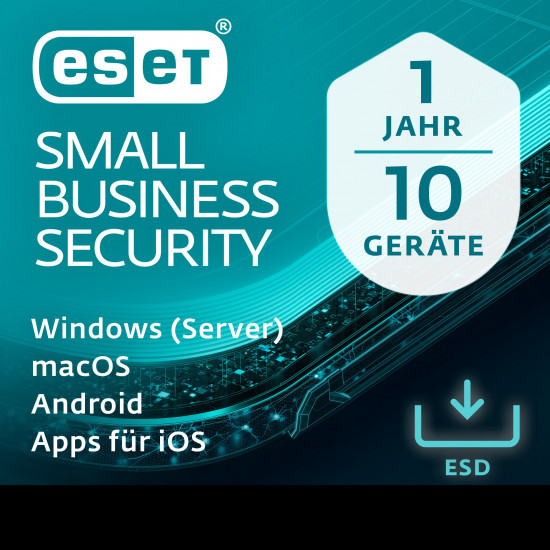 ESET Small Business Security - 10 User, 1 Year - ESD-DownloadESD