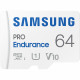 CARD 64GB Samsung PRO Endurance microSDXC 100MB/s +Adapter