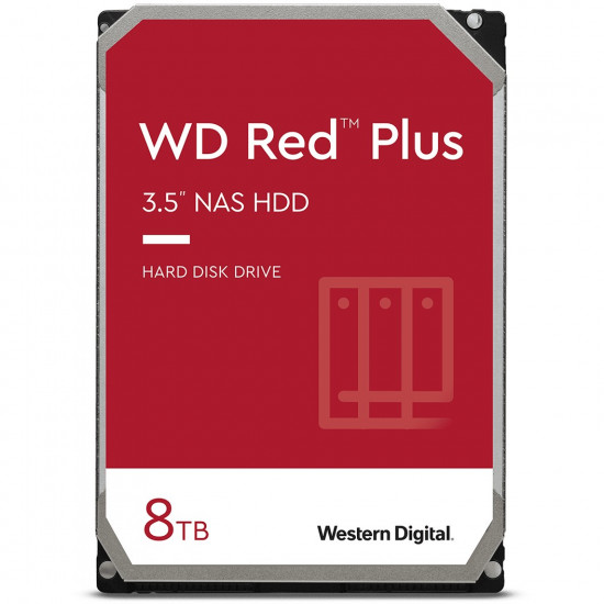 8TB WD WD80EFPX RED PLUS 5640 RPM 256MB