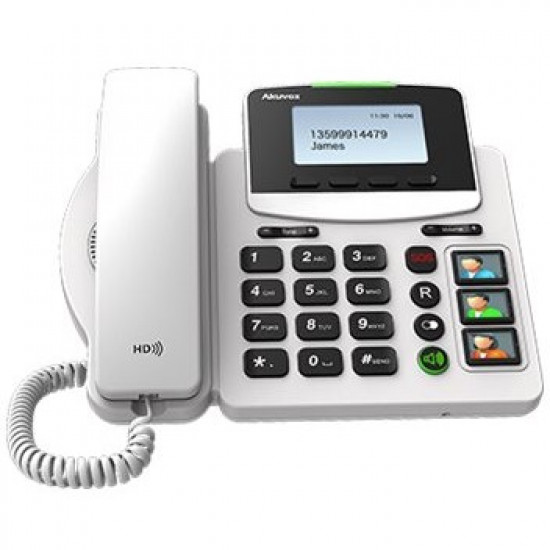 IP Phone Desktop BIG Button SIP with SOS R15P inkl. SOS (869 MHz)