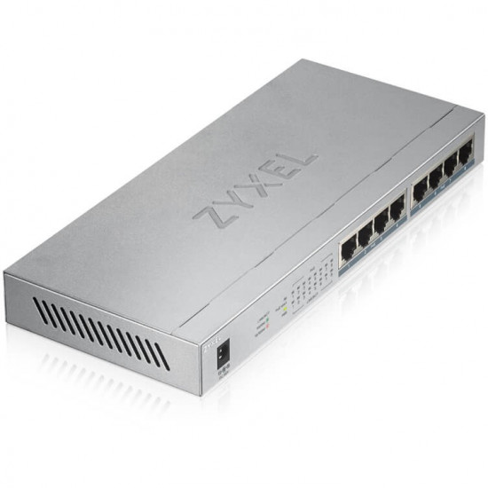 8P Zyxel GS-1008HP POE