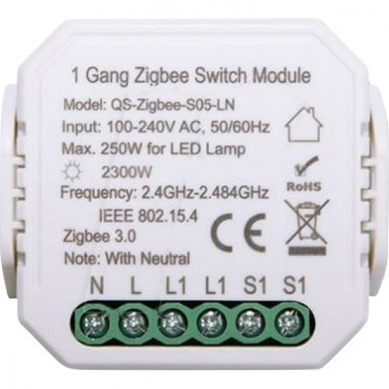 Akuvox 1 Gang-ZigBee Switch Module