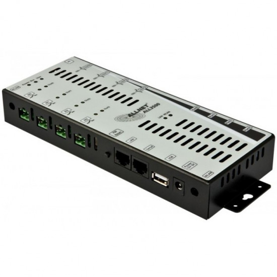 ALLNET MSR Zentrale ALL3500 inkl. 4 Sensor Ports & WLAN f r IP Geb ude Automation