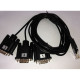 ALLNET MSR zbh. COM-Port RJ45 Adapter mit 3 seriellen Ports f. z.B. ALL4500/3500/3691/3692/3693 etc.