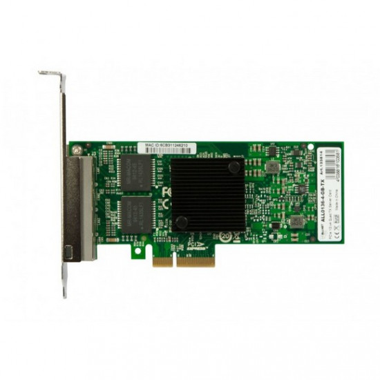 ALLNET PCIe 1G x4 Quad Port Gigabit Server Adapter- Copper RJ45 -I350 - ALL0136-4-GB-TX