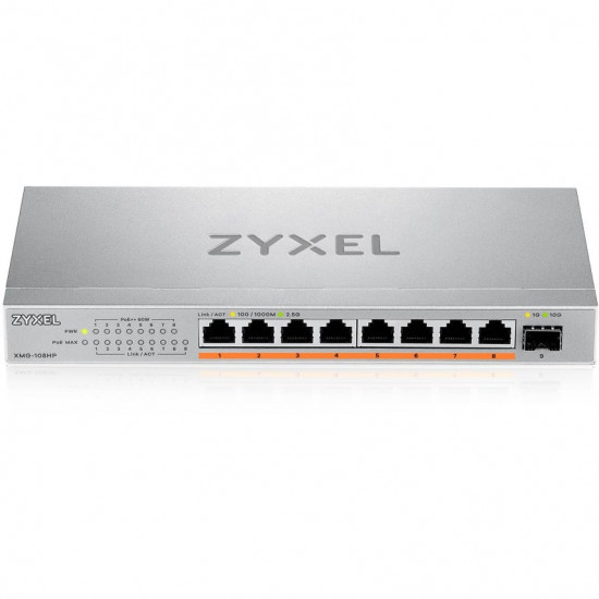 8P Zyxel MG-108HP POE