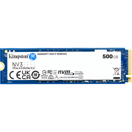 M.2 500GB Kingston NV3 NVMe PCIe 4.0 x 4