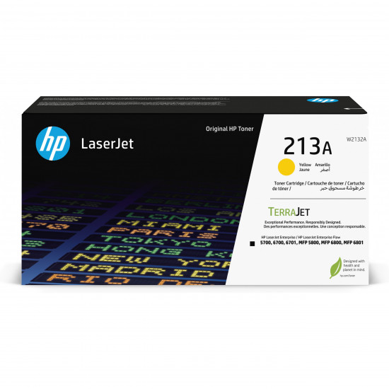 HP Toner 213A W2132A Gelb bis zu 3.000 Seiten