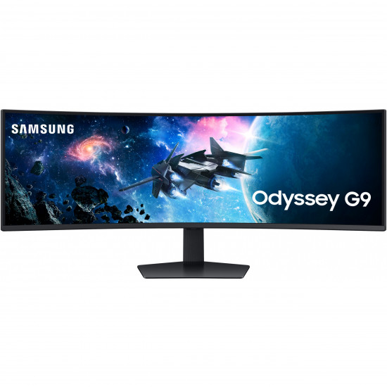 124cm/49inch (5120x1440) Samsung Odyssey G9 S49CG950EU 32:9 DQHD HDR1000 Curved 1ms 240Hz HDMI DP Black