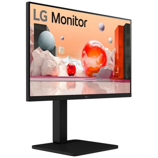 61cm/24inch (1920x1080) LG 24BA550-B 16:9 FHD IPS 5ms 100Hz DP HDMI VGA USB Speaker Pivot Black