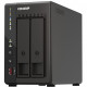 QNAP TS-253E NAS-Server 2 Sch chte Intel Celeron J6412 2,6GHz SATA 6Gb/s