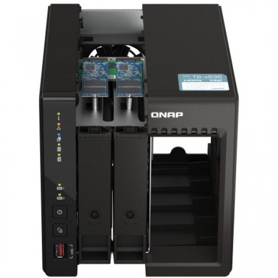 QNAP TS-253E NAS-Server 2 Sch chte Intel Celeron J6412 2,6GHz SATA 6Gb/s