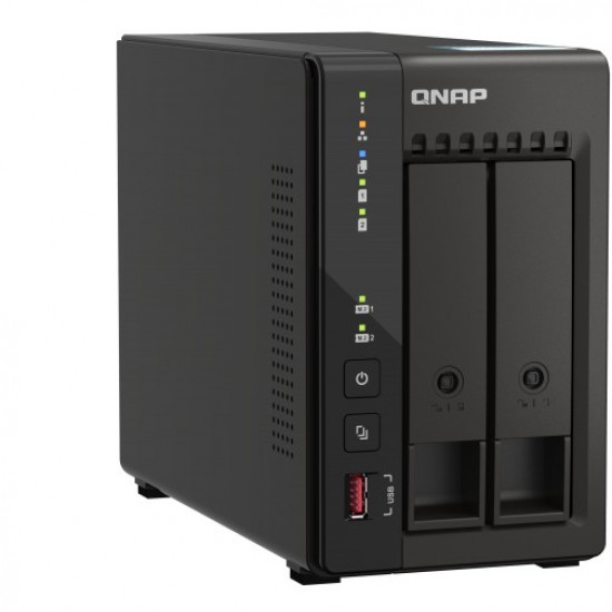 QNAP TS-253E NAS-Server 2 Sch chte Intel Celeron J6412 2,6GHz SATA 6Gb/s