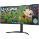 86,6cm/34inch (3440x1440) LG UltraWide 34WP65CP-B 21:9 WQHD 5ms 160Hz HDR400 HDMI DP Speaker Black