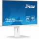 61cm/24inch (1920x1080) Iiyama ProLite XUB2497HSN-W1 16:9 FHD IPS HDMI DP USB-C Speaker Pivot White