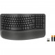 Logitech Wave Keys Bluetooth black QWERTZ DE - Keyboard layout might be German