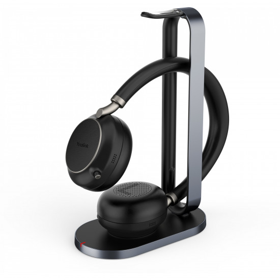 Yealink BH76 with Charging Stand UC Black USB-A Bluetooth-Headset