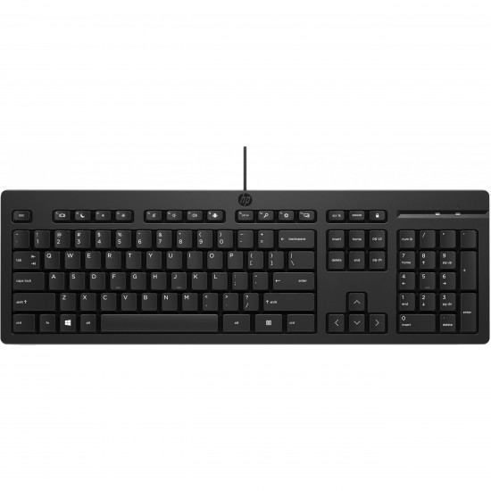 HP 125 Tastatur black DE QWERTZ - Keyboard layout might be German