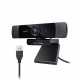 Aukey PC-LM1E Stream Series Dual-Mic Full HD Webcam with 1/3inch-CMOS Sensor black