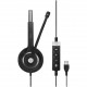 EPOS | SENNHEISER IMPACT SC 230 USB MS II Wired OE Headset black