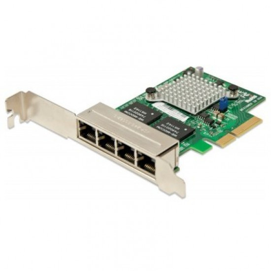 INTG 1Gb 4xRJ45 SUPERMICRO AOC-SGP-I4 |Intel i350 PCIeX4 LP