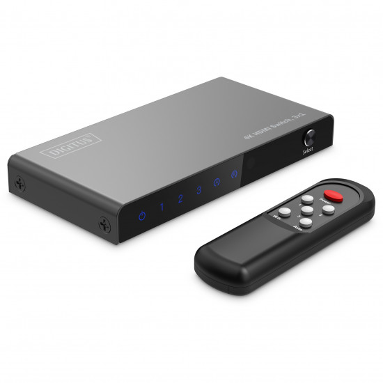 Digitus 4K HDMI Switch 3 Input 1 Output