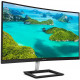 81,3cm/32'' (1920x1080) Philips E-line 322E1C Curved 16:9 4ms HDMI VGA DisplayPort VESA Full HD Black Silver