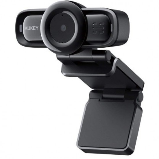 Aukey PC-LM3 Stream Series Autofocus Full HD Webcam with 1/3inch-CMOS Sensor black