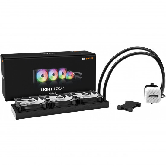 K Cooler Wasserk hlung be quiet! LIGHT LOOP 360mm ARGB