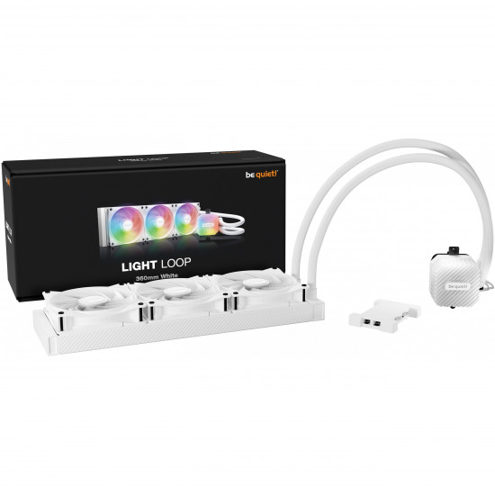 K Cooler Wasserk hlung be quiet! LIGHT LOOP 360mm ARGB White