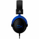 HP HyperX Cloud wired Gaming Headset Over-Ear - schwarz/blau