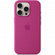 Apple iPhone16 Pro Silicone Case with MagSafe - Fuchsia